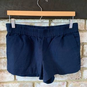 J. Crew | Navy Cotton Shorts